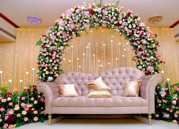 engagement ring ceremony decoration