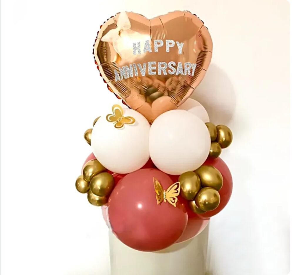 Happy Anniversary Balloon Bouquet