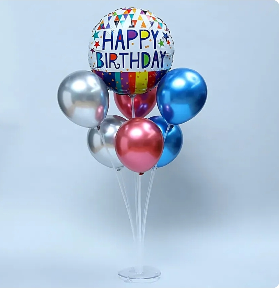 Colourful Birthday Balloon Bouquet