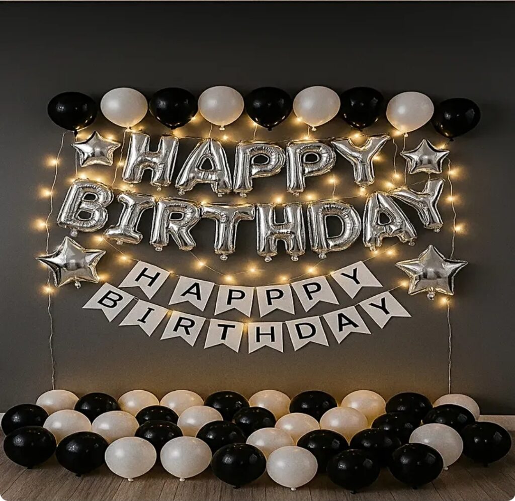 Glittery Birthday Surprise