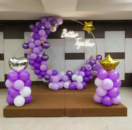 Sparkling Hall Decor