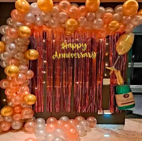 Anniversary Balloon Arch Decoration