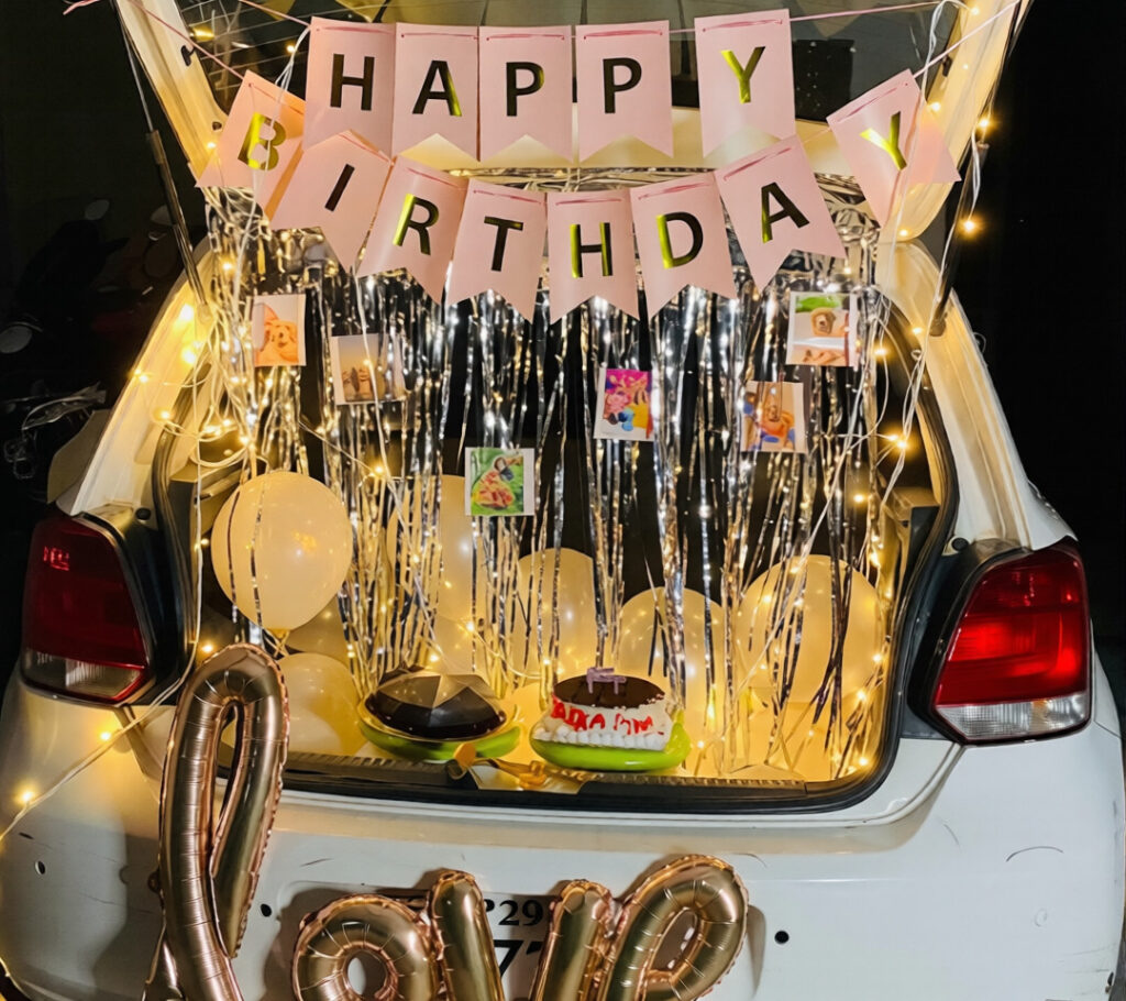 Birthday Decoration for Car Boot