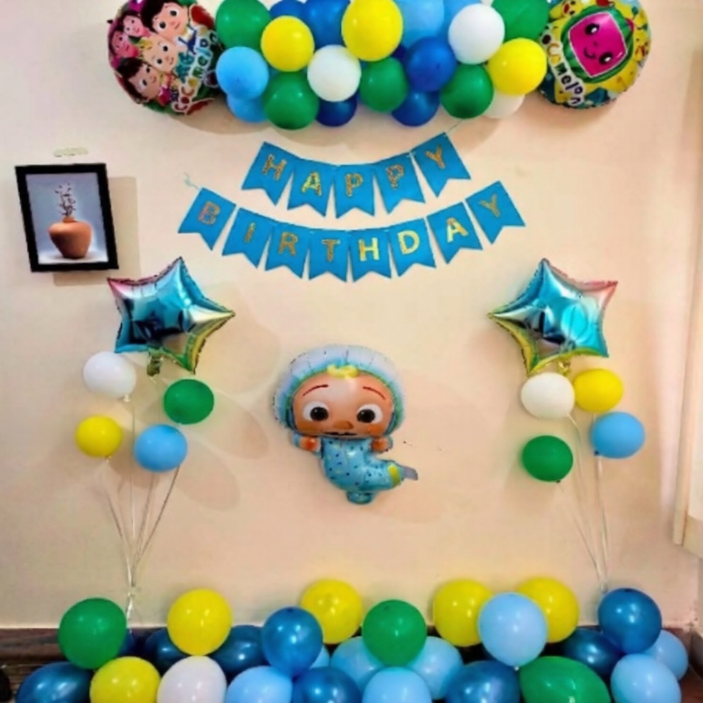 Cocomelon Birthday Decoration