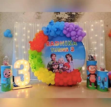 Cocomelon Theme Home Decoration