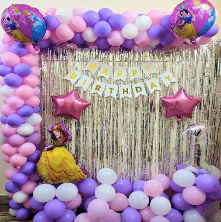 Princess Theme Birthday Decor