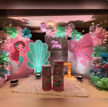 Mermaid Theme Stage Decoration
