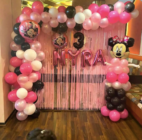 Minnie Mouse Theme Decoration