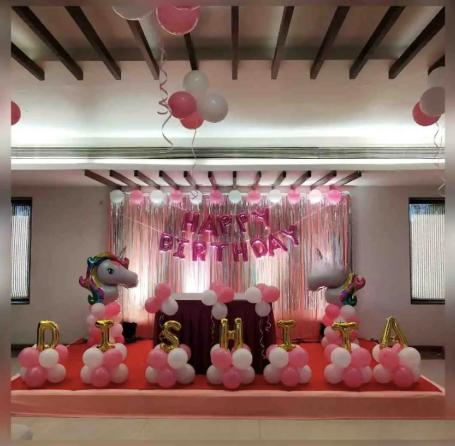 Simple Unicorn Stage Decoration