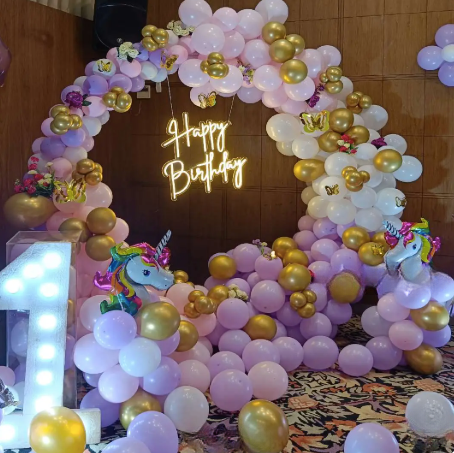 Unicorn Theme Ring Decoration