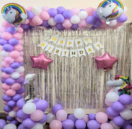 Unicorn Theme Decoration for Birthday