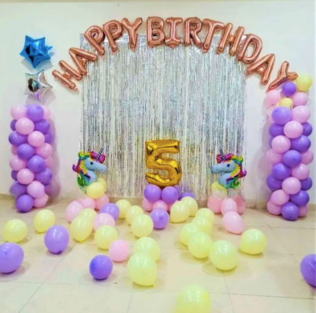 Unicorn Theme Birthday Decoration