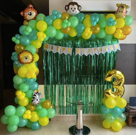 Simple Jungle Theme Decoration