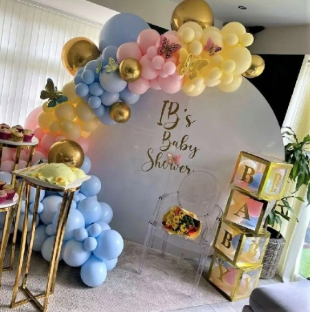 Baby Shower Customized Backdrop 2