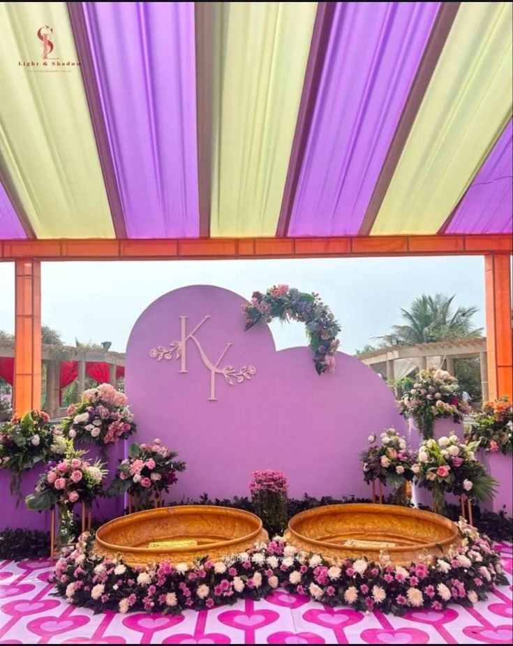 Imperial Violet – Royal Haldi & Mehndi Celebration