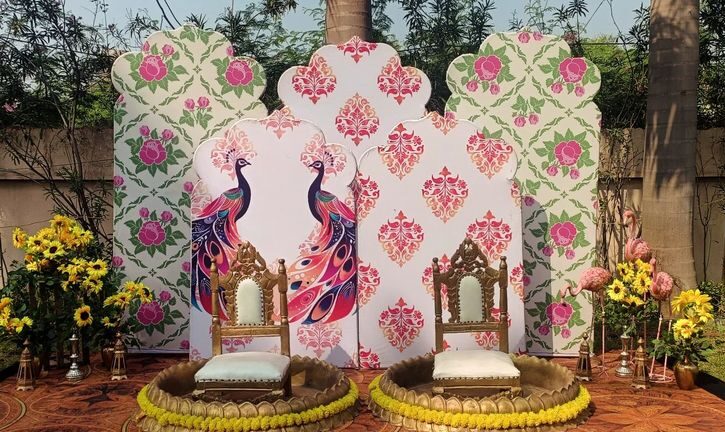 Peacock Royale – A Royal Haldi & Mehndi Celebration