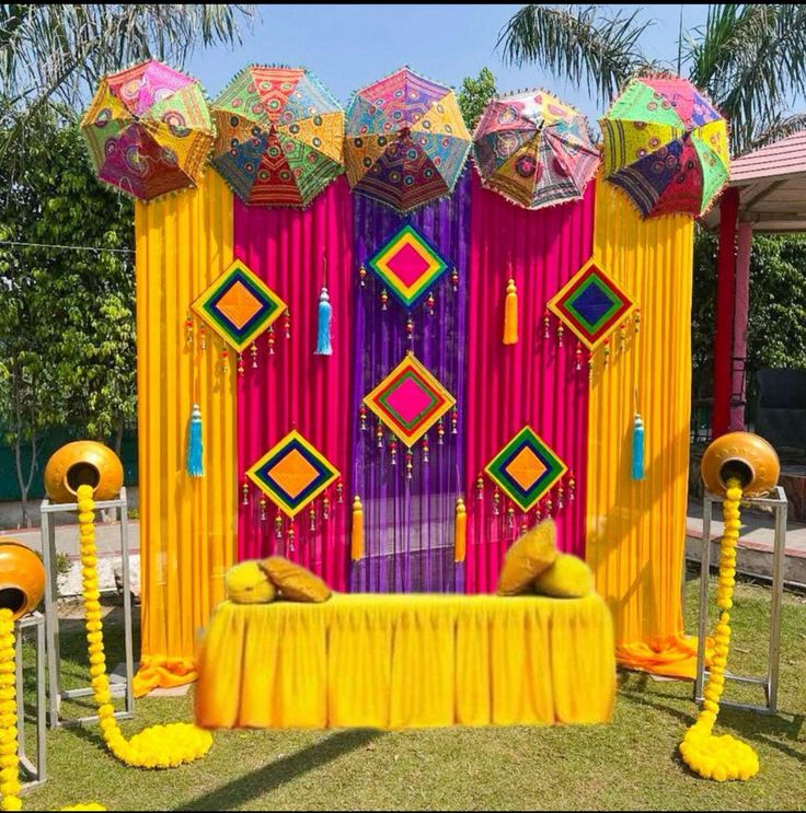 Rajwadu Chhatri – A Traditional Haldi & Mehndi Celebration