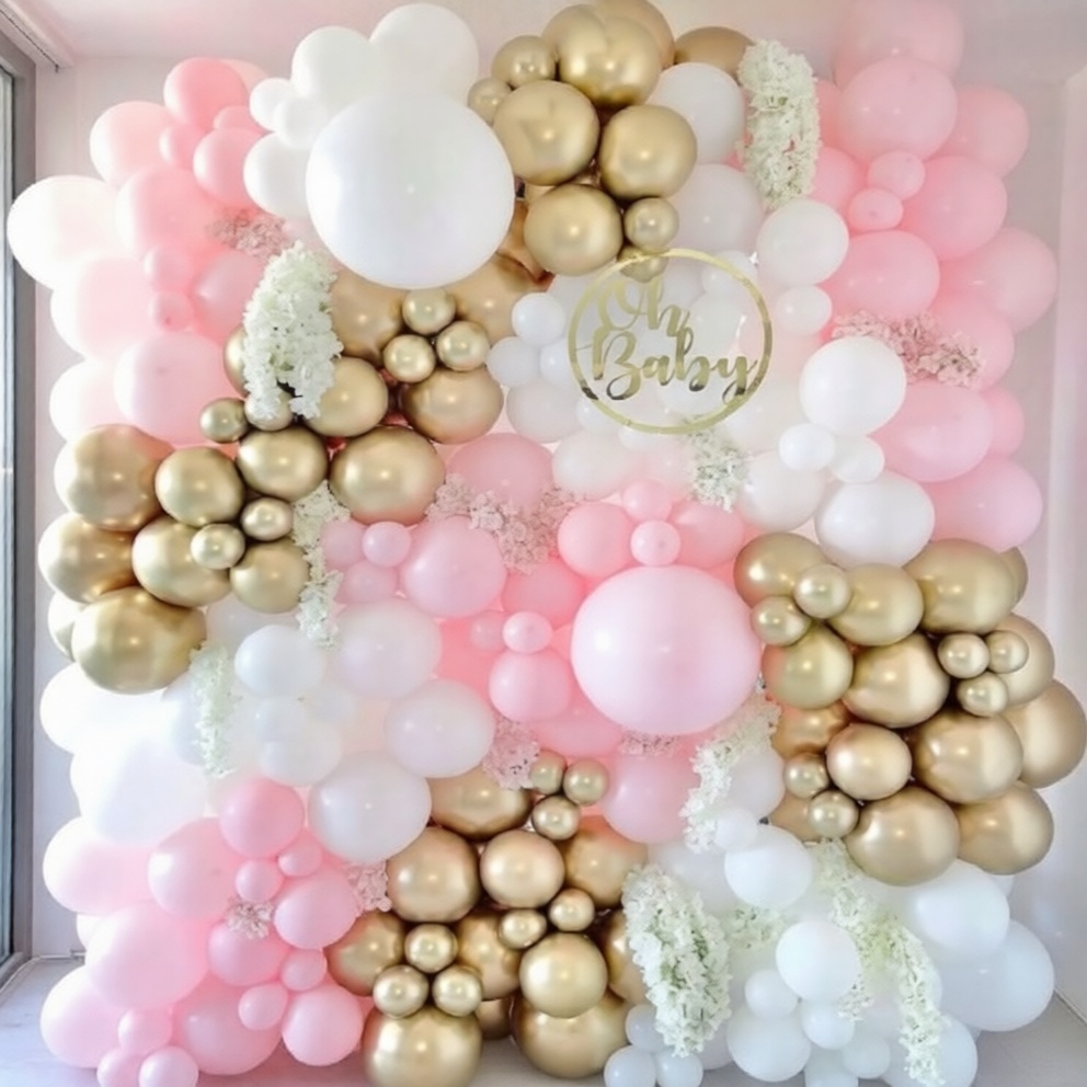 Baby Shower Balloon Wall
