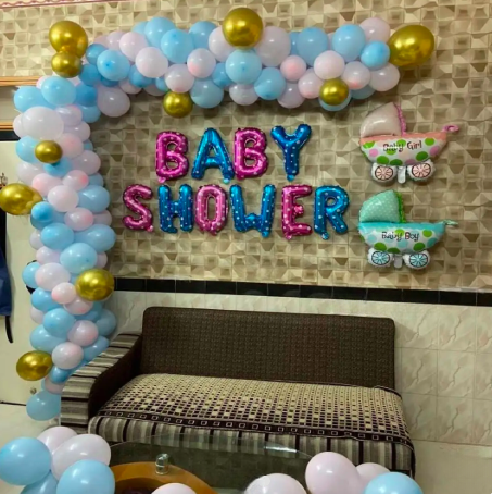 Elegant Baby Shower Decor