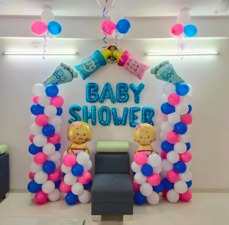 Simple Godh Bharai Decor