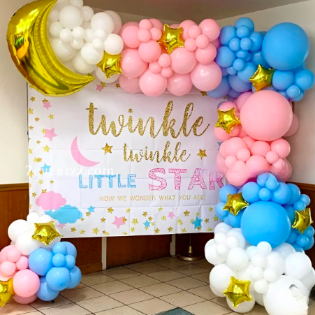 Moon Star Theme Backdrop