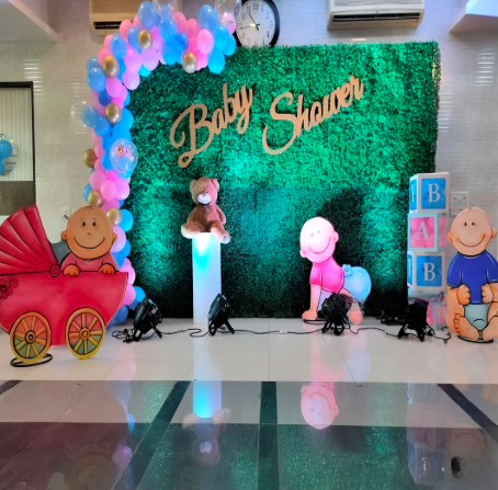 Godh Bharai Stage Decoration