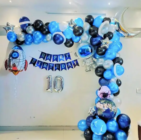 Simple Space Theme Decoration