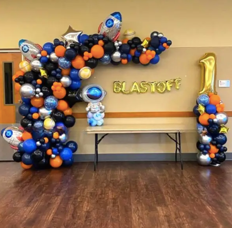 Spaceship Theme Decoration