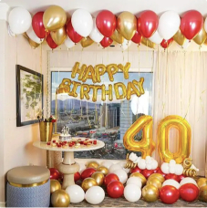 Surprise Birthday Hall Decoration