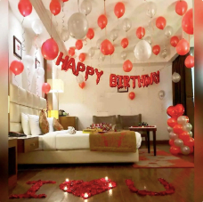 Birthday Room Surprise