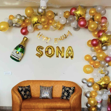 Dazzling Balloon Arch