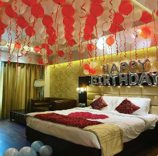 Red and White Decoration