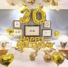 Pretty 30th Birthday Setup