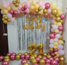 21st Birthday Garland