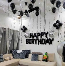 Simple Birthday Balloon Decoration